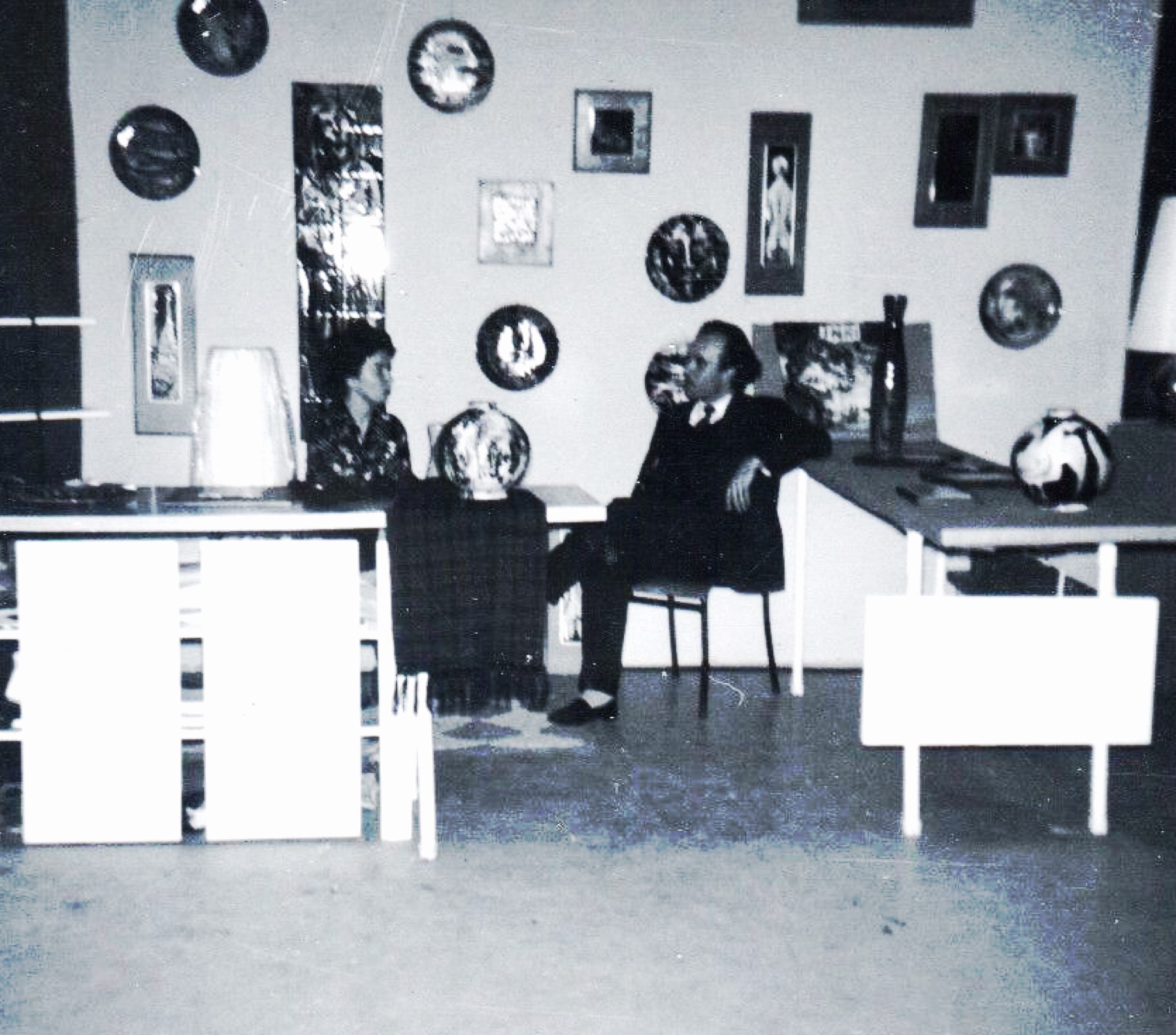 Jordi Bonet, Salon Du Commerce, Montréal. Vers 1961