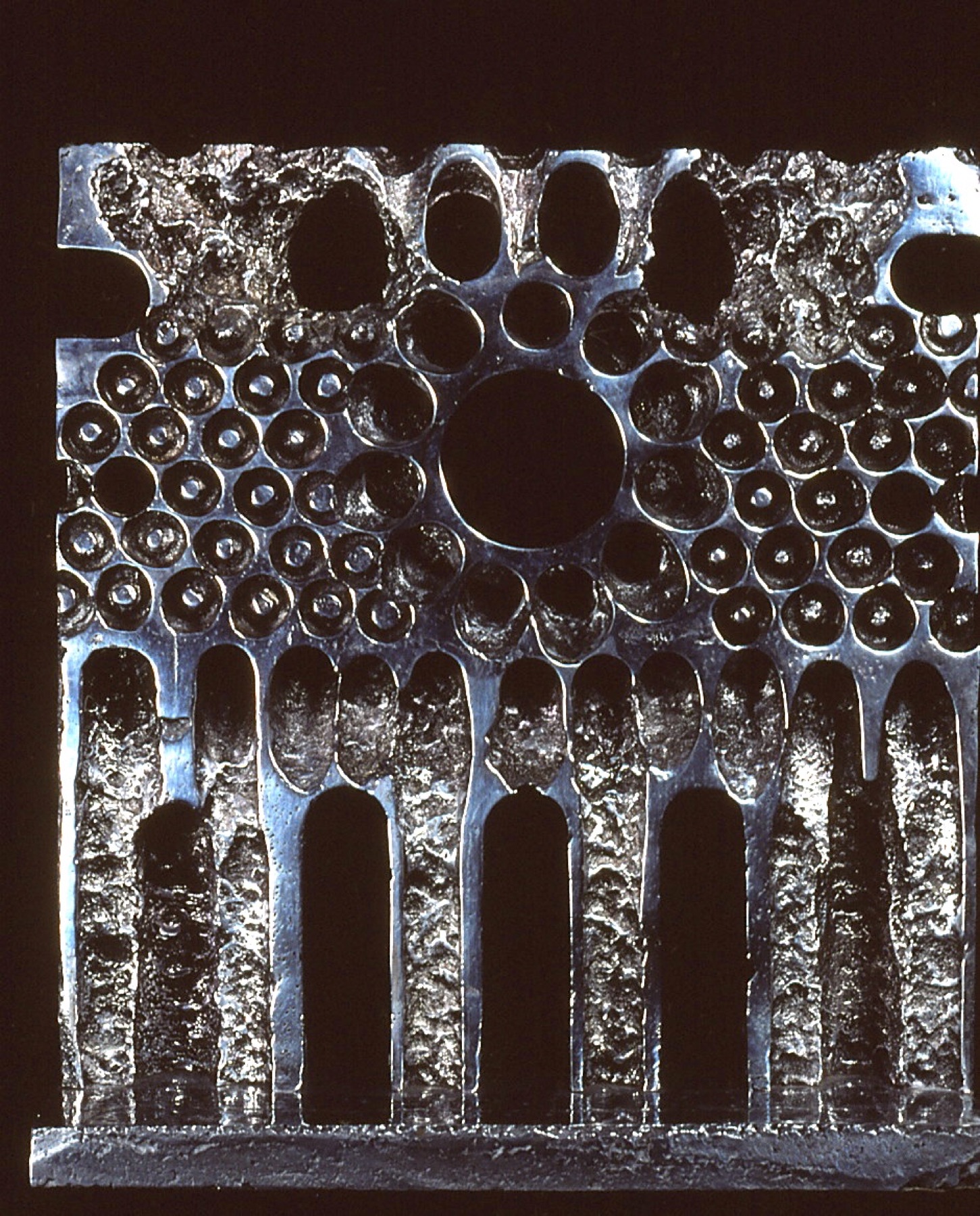 Aluminium coulé au sable — document visuel d’archive de Jordi Bonet, vue 3