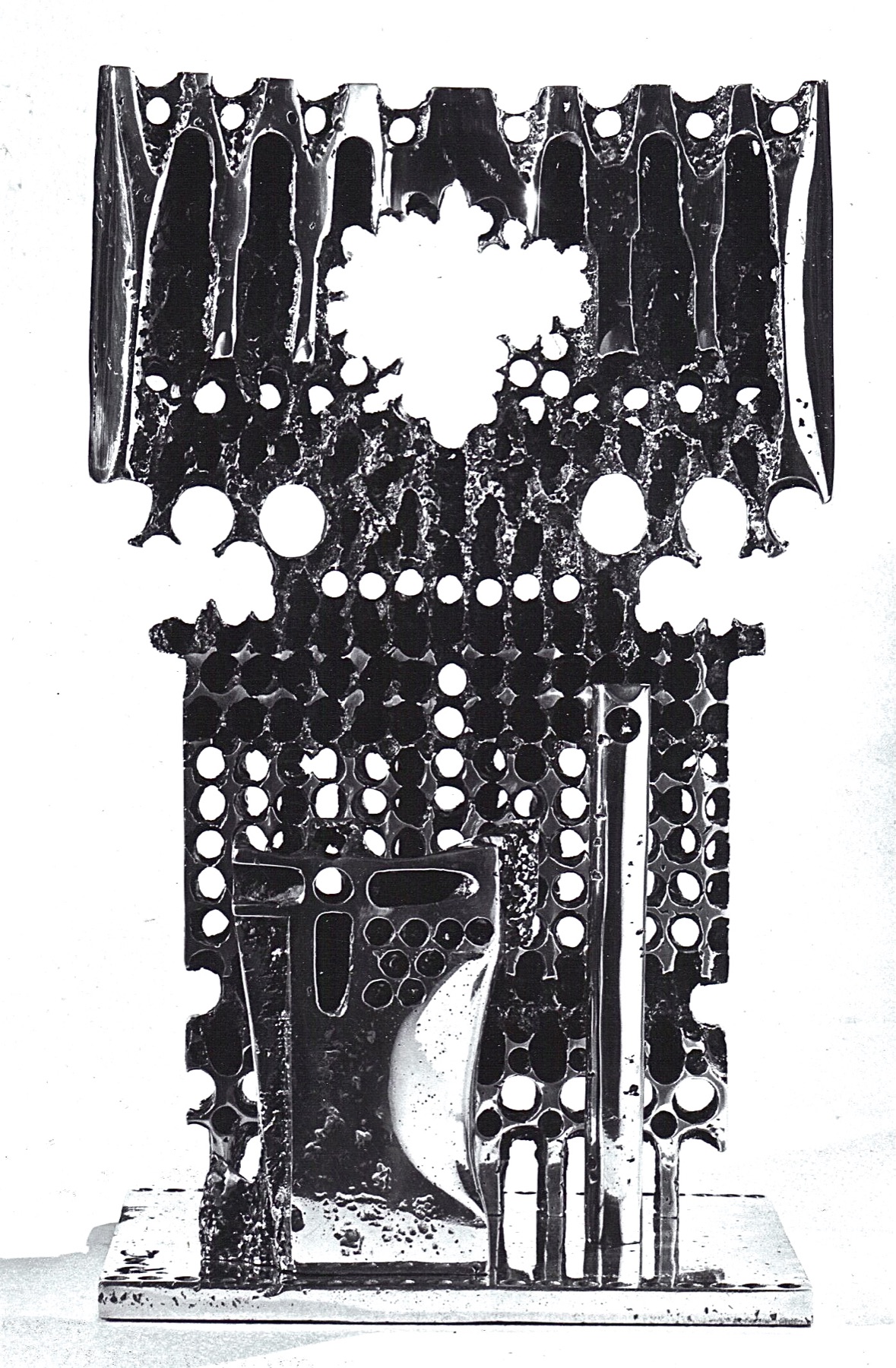 Aluminium coulé au sable — document visuel d’archive de Jordi Bonet, vue 6