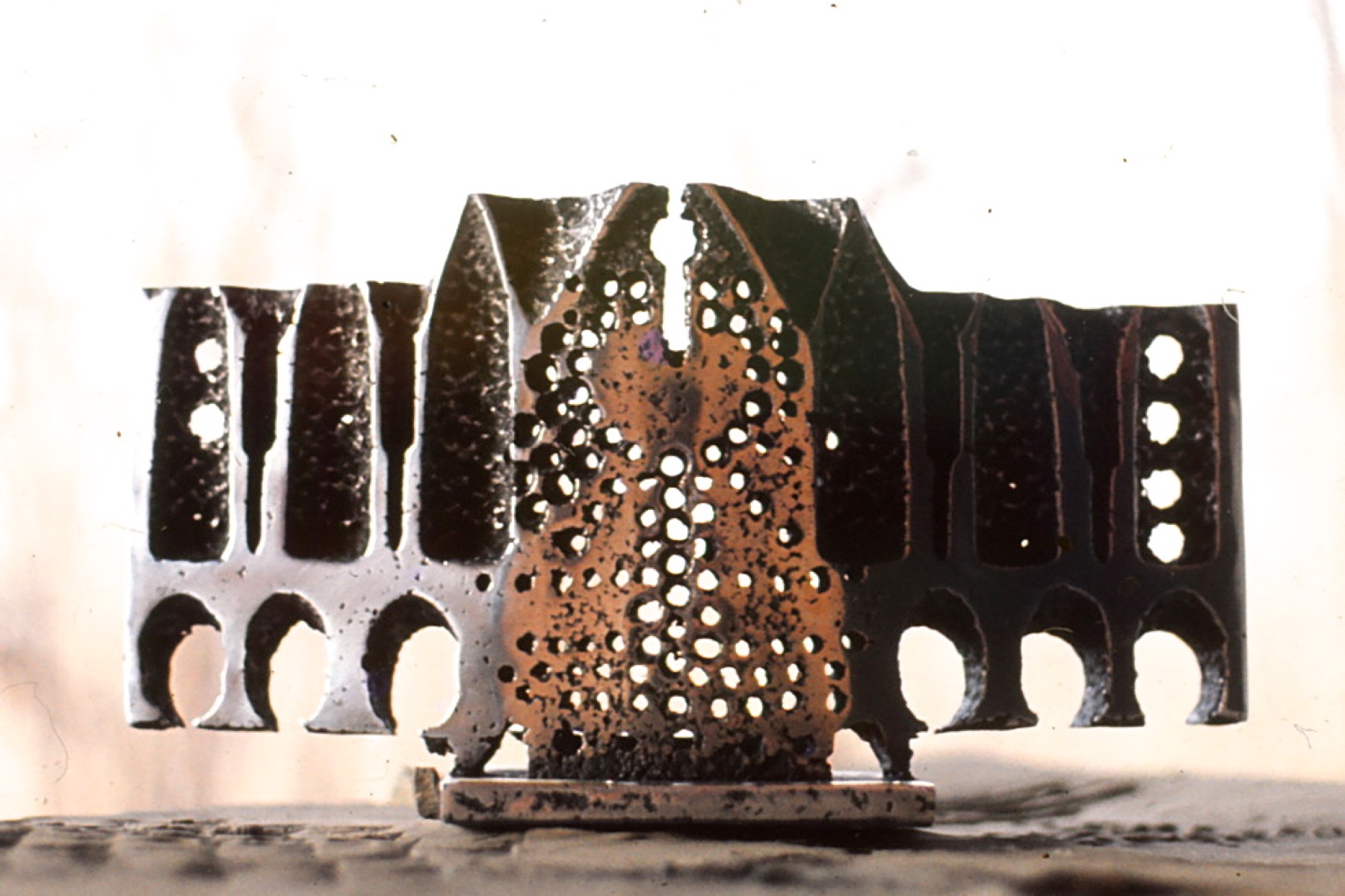 Aluminium coulé au sable — document visuel d’archive de Jordi Bonet, vue 7